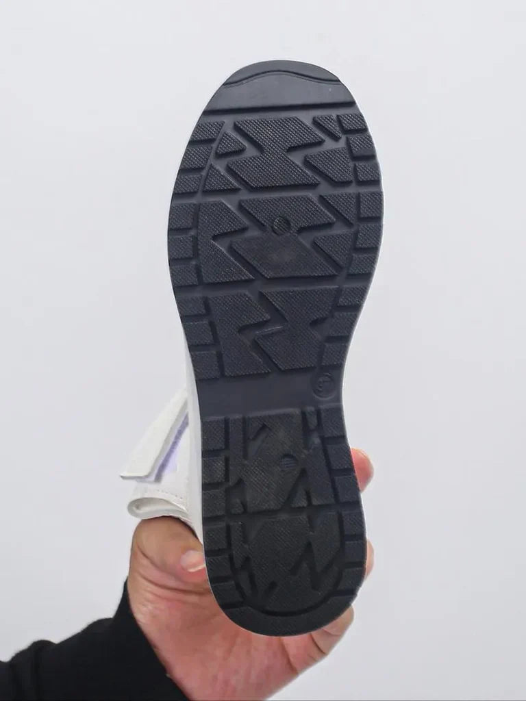 Comfortabele sandalen met sleehak en klittenbandsluiting voor dames