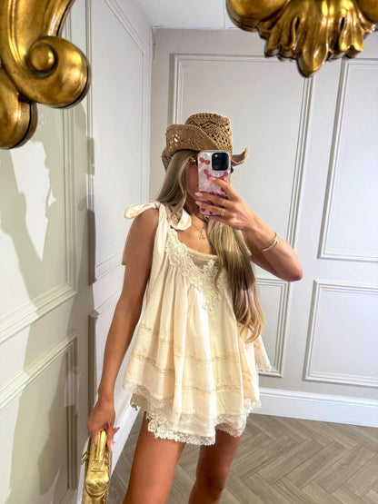 (BUY 1 GET 2 FREE) Luxury crochet lace tie set