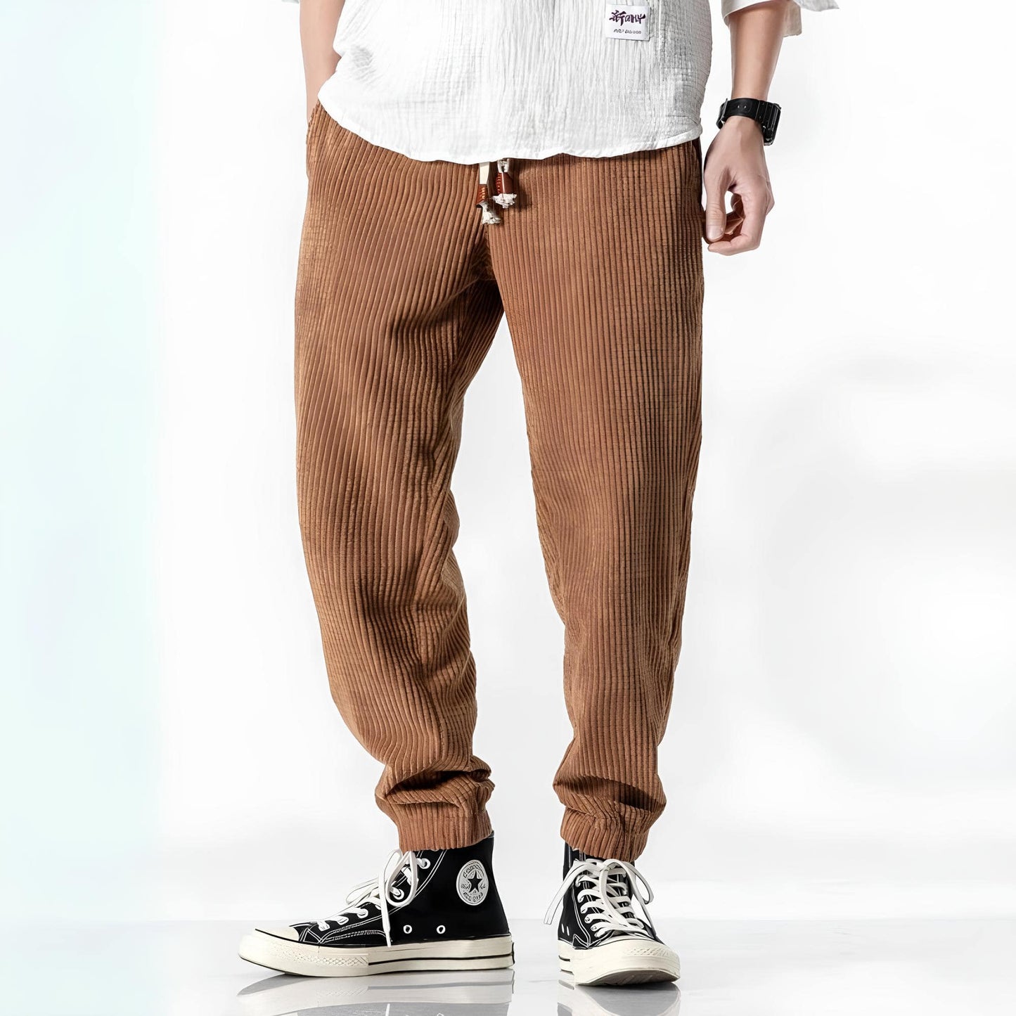 Jitsu - Broek van ribfluweel