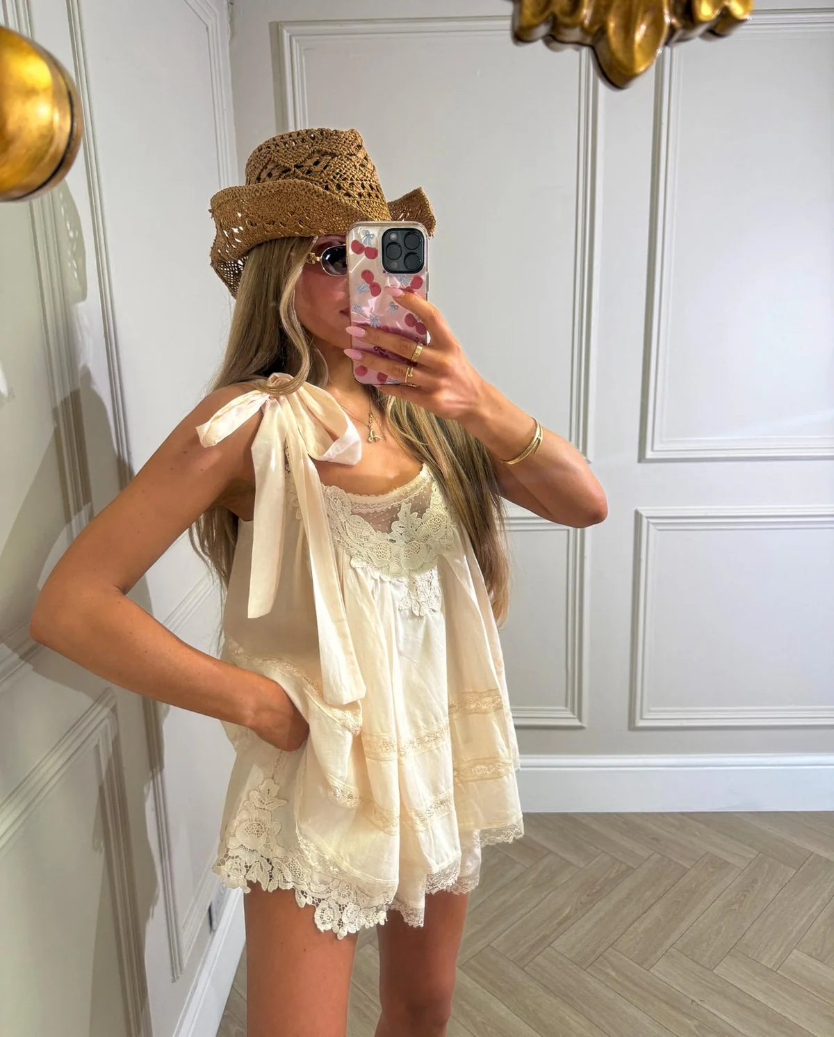 (BUY 1 GET 2 FREE) Luxury crochet lace tie set