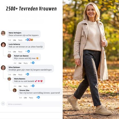 Mia™ – Comfortabele & Pijnloze Orthopedische Sneakers