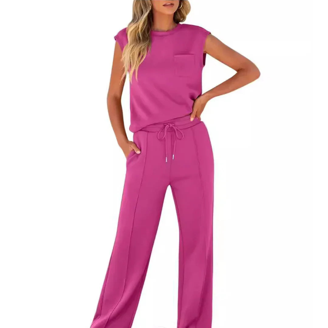 (KOOP 1, KRIJG 2 GRATIS) JESSY™ – Casual Zomer Zachte Lounge Co-Ord