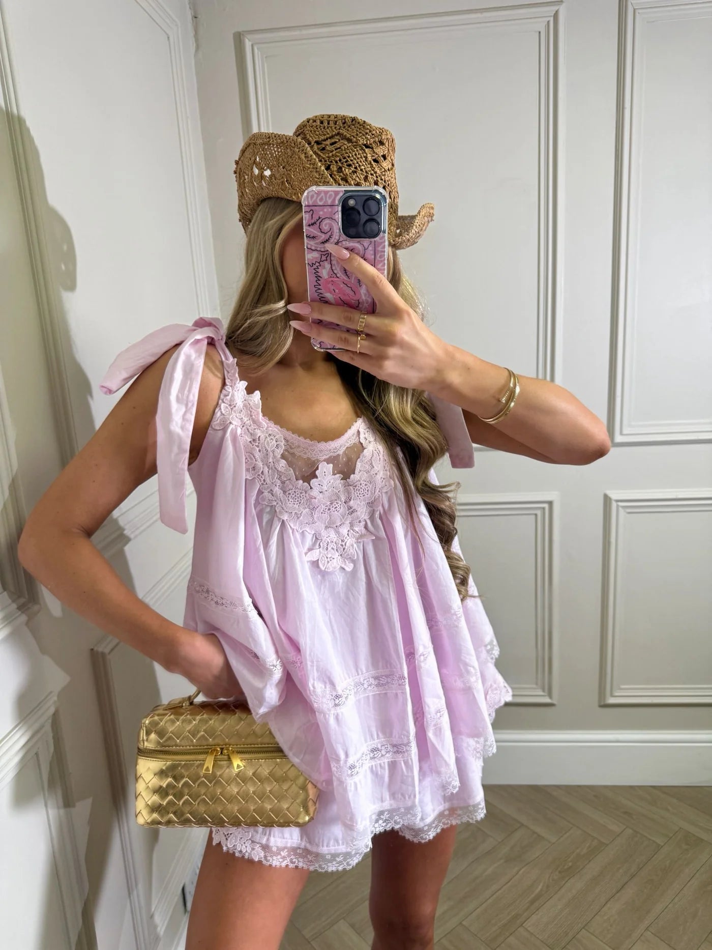 (BUY 1 GET 2 FREE) Luxury crochet lace tie set