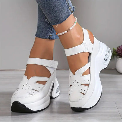 Gewatteerde orthopedische sandalen voor dames, voor dagelijkse ondersteuning