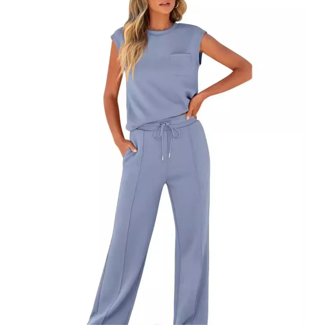(KOOP 1, KRIJG 2 GRATIS) JESSY™ – Casual Zomer Zachte Lounge Co-Ord