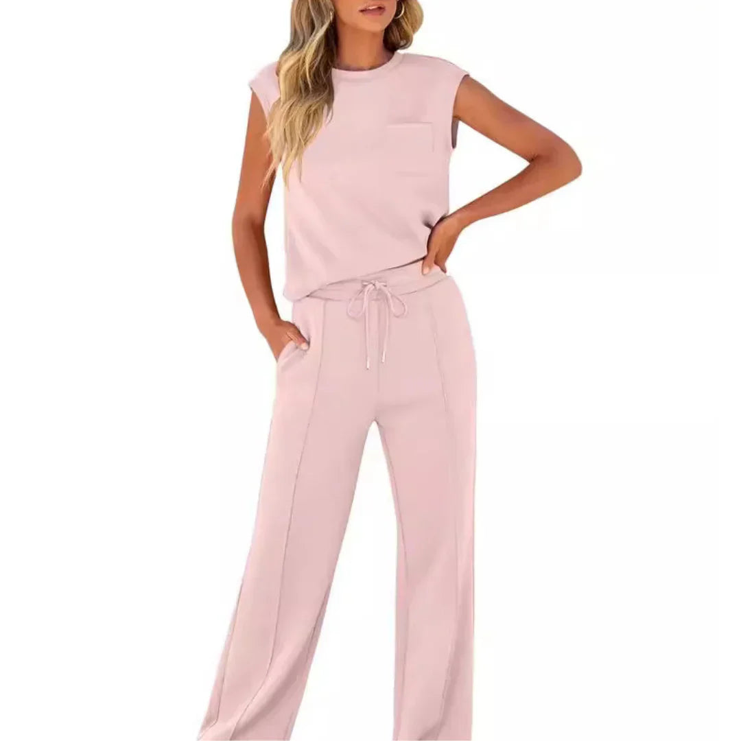 (KOOP 1, KRIJG 2 GRATIS) JESSY™ – Casual Zomer Zachte Lounge Co-Ord