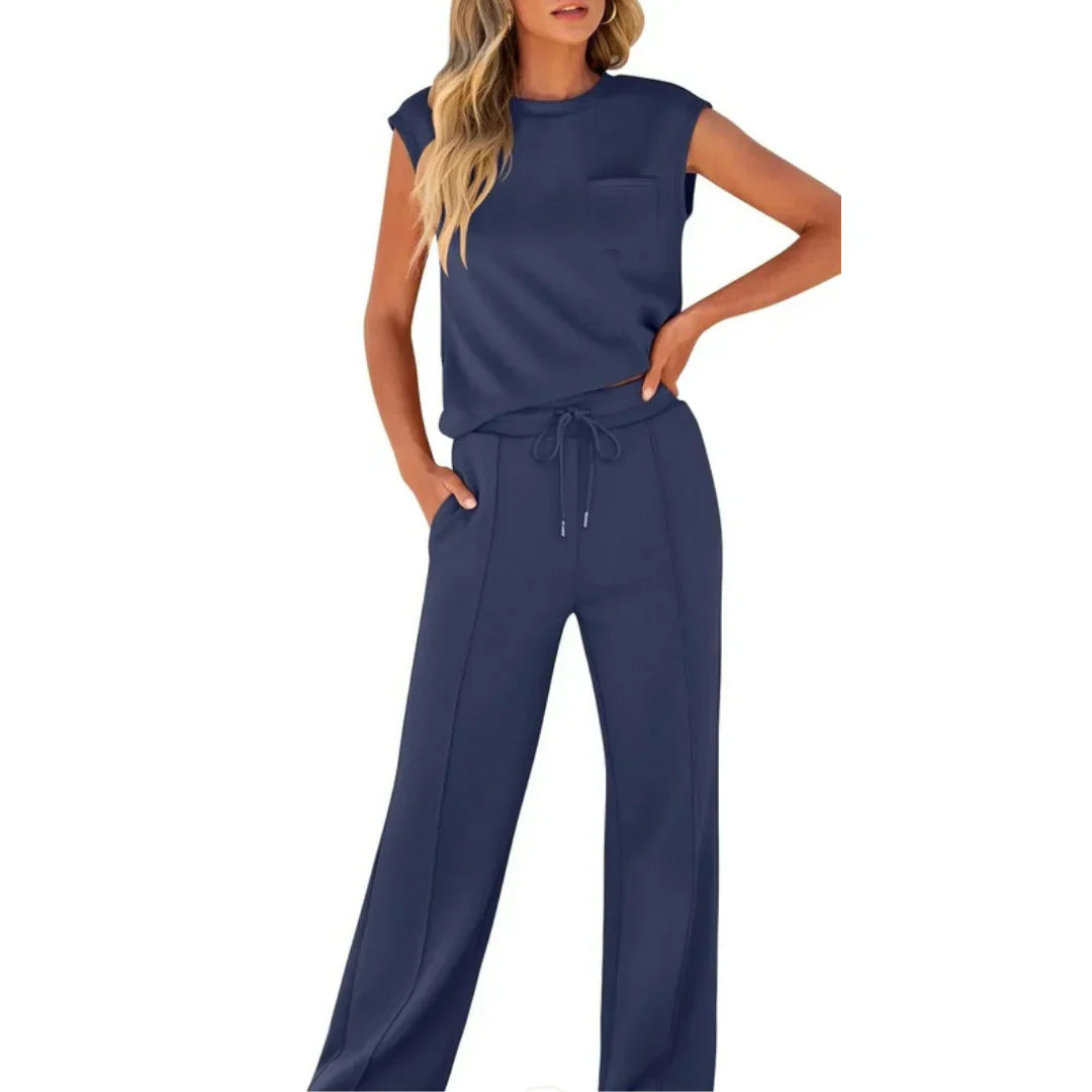 (KOOP 1, KRIJG 2 GRATIS) JESSY™ – Casual Zomer Zachte Lounge Co-Ord