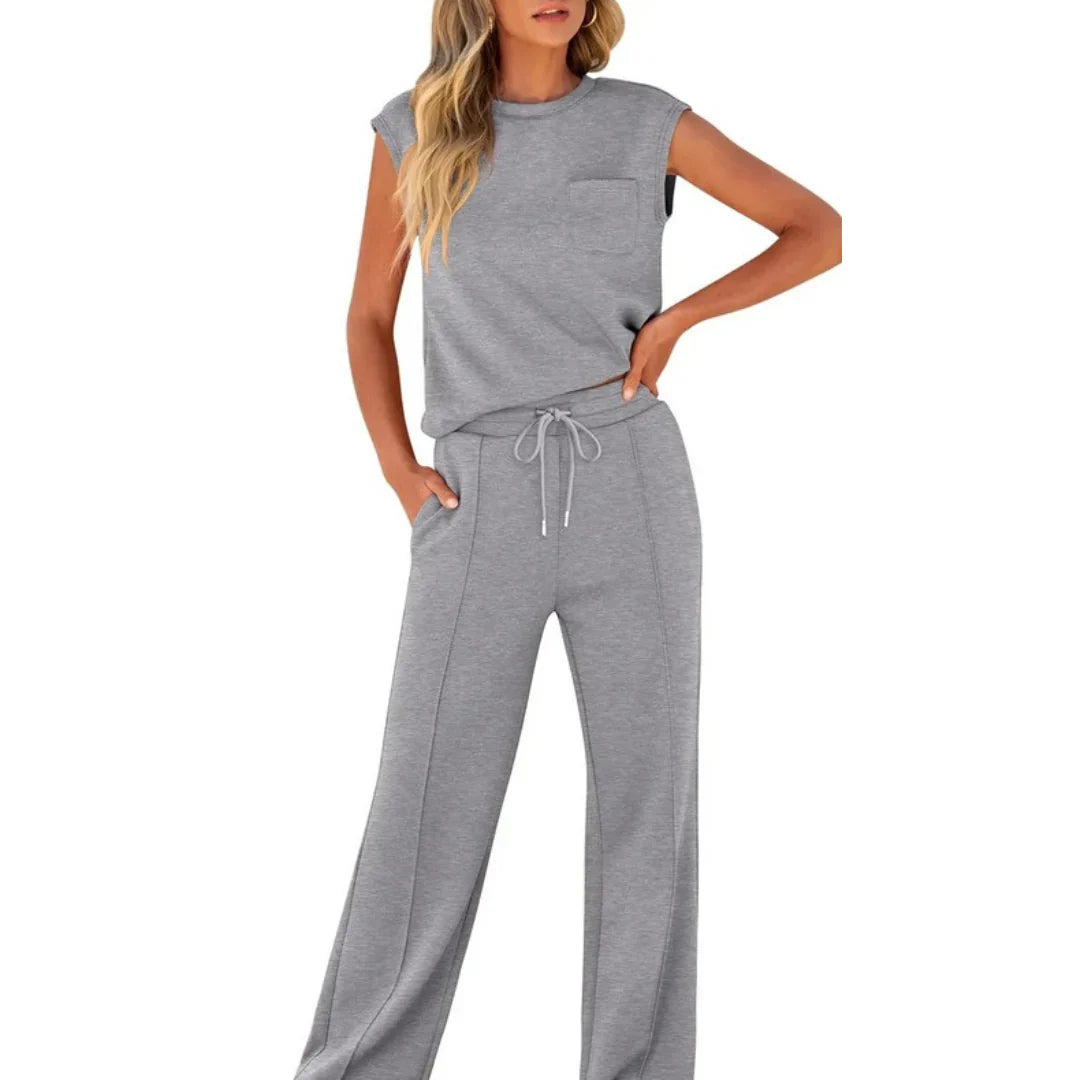 (KOOP 1, KRIJG 2 GRATIS) JESSY™ – Casual Zomer Zachte Lounge Co-Ord