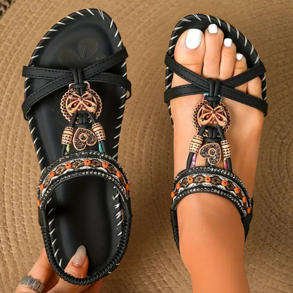 Nada – Orthopedische sandalen in Ibiza-stijl voor comfort & elegantie