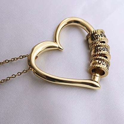 Bedel hart ketting - Aan mijn vrouw V1