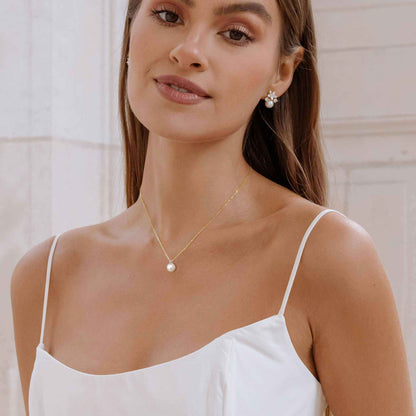 Ensemble Fleur Perla Gold