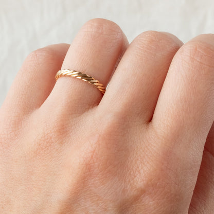 Sample 2: Gold Filled Ring - size 6