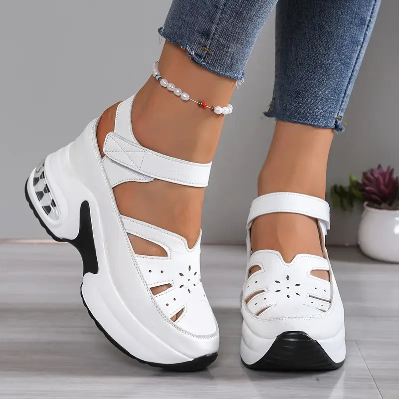 Gewatteerde orthopedische sandalen voor dames, voor dagelijkse ondersteuning
