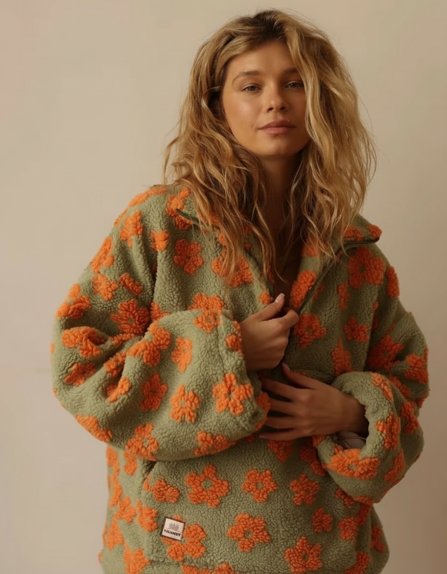 Suzanne | De Flower Power Fleece