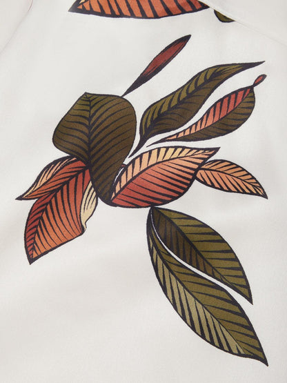 Eveline™ | Elegante Wikkeljurk met Bloemenprint