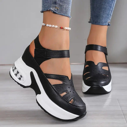 Gewatteerde orthopedische sandalen voor dames, voor dagelijkse ondersteuning